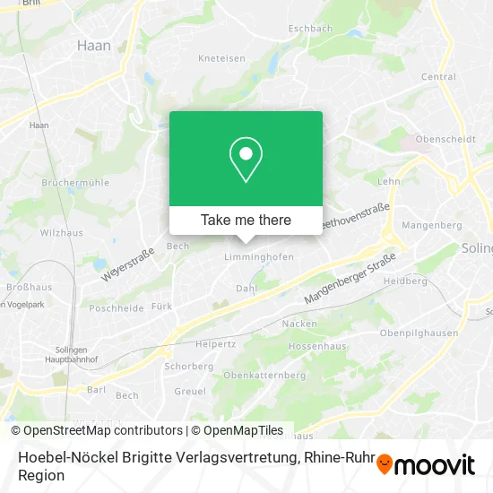 Карта Hoebel-Nöckel Brigitte Verlagsvertretung