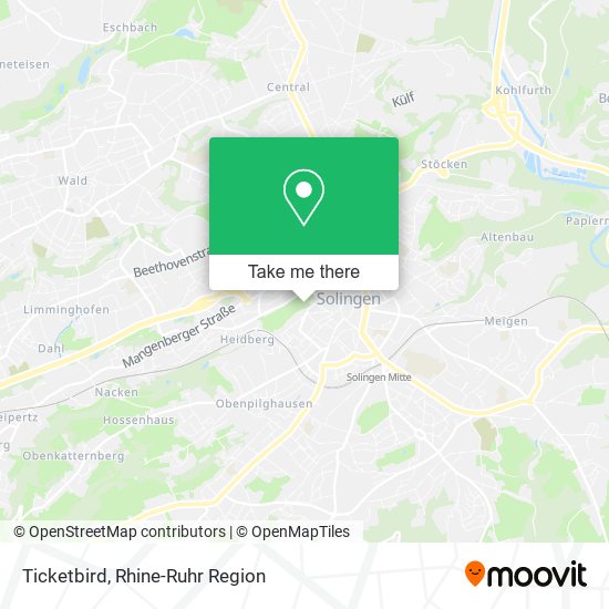 Ticketbird map