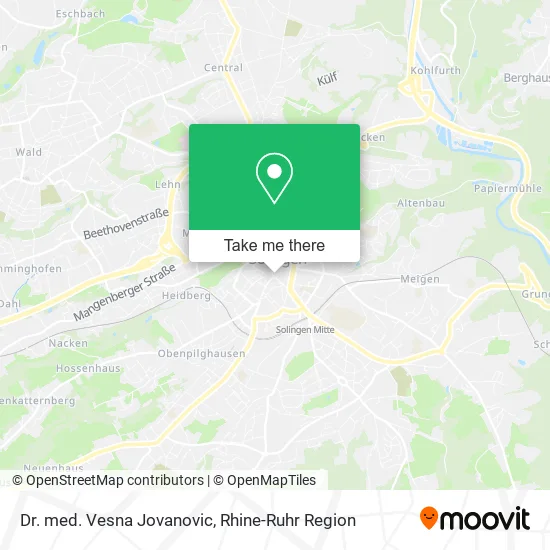 Dr. med. Vesna Jovanovic map