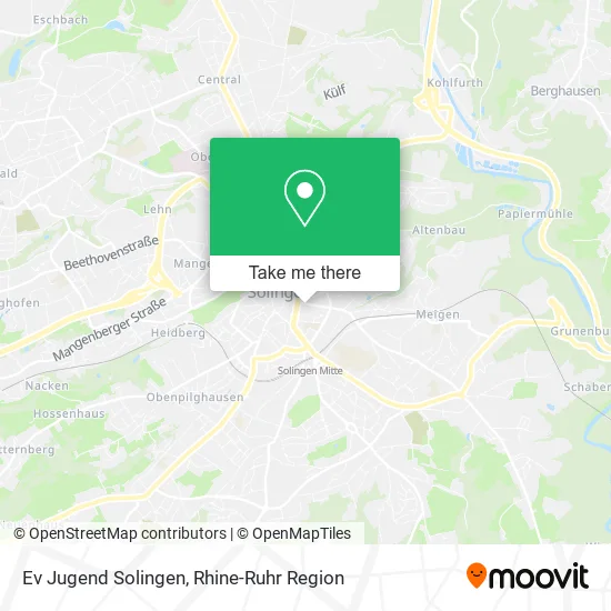 Карта Ev Jugend Solingen