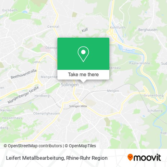 Карта Leifert Metallbearbeitung