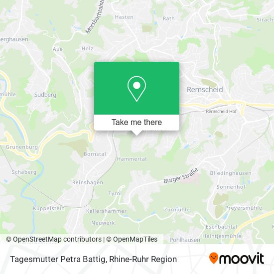 Карта Tagesmutter Petra Battig