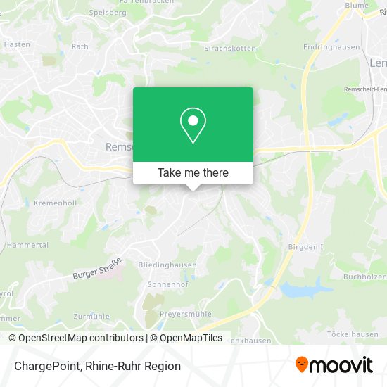 ChargePoint map