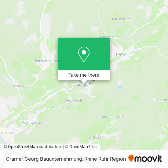 Карта Cramer Georg Bauunternehmung