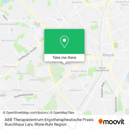 ABB Therapiezentrum-Ergotherapheutische Praxis Buschhaus Lars map