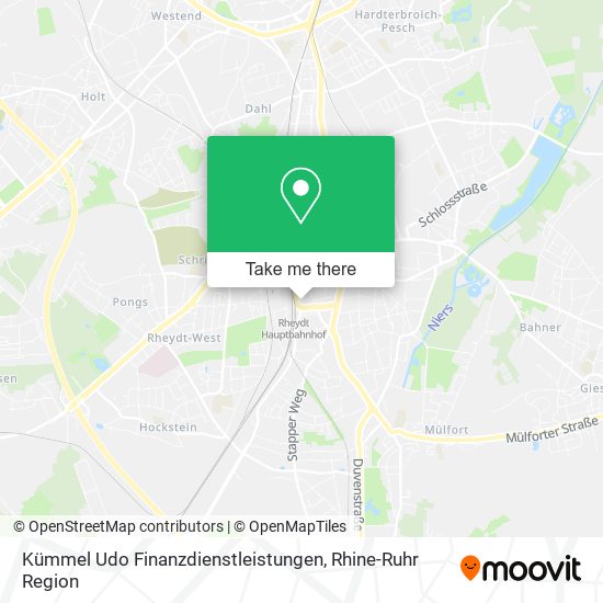 Kümmel Udo Finanzdienstleistungen map