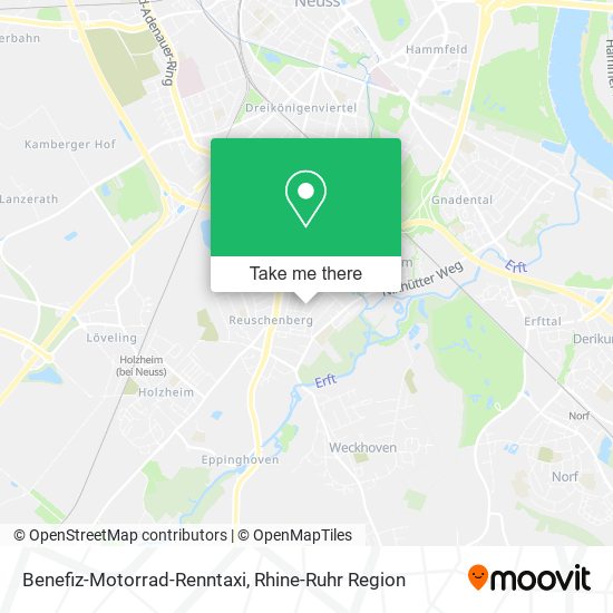 Benefiz-Motorrad-Renntaxi map