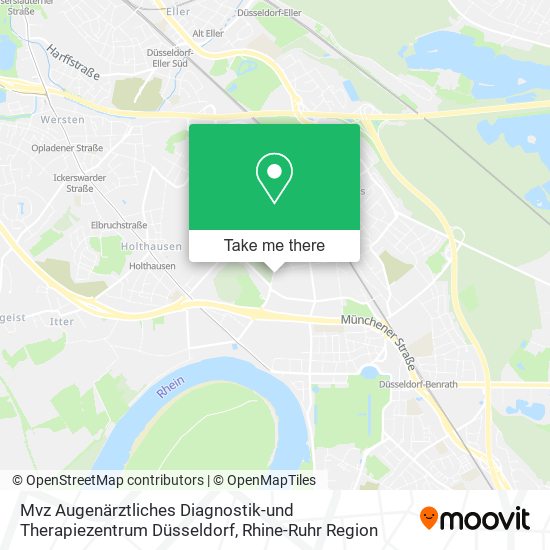 Mvz Augenärztliches Diagnostik-und Therapiezentrum Düsseldorf map