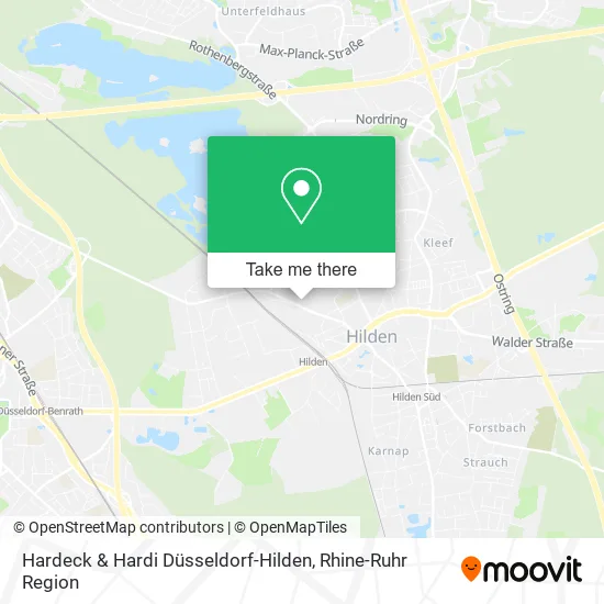 Карта Hardeck & Hardi Düsseldorf-Hilden
