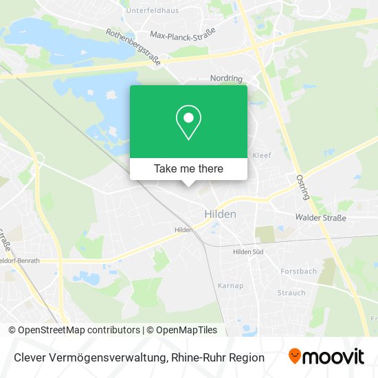 Clever Vermögensverwaltung map