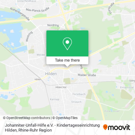 Johanniter-Unfall-Hilfe e.V. - Kindertageseinrichtung Hilden map