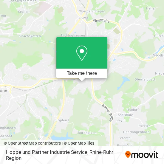 Карта Hoppe und Partner Industrie Service