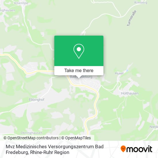 Mvz Medizinisches Versorgungszentrum Bad Fredeburg map