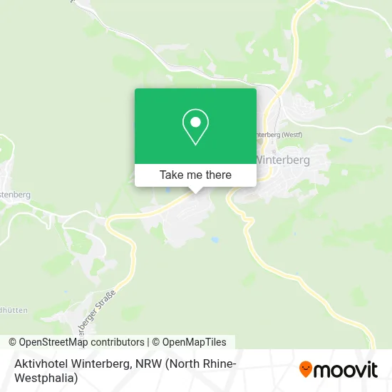 Aktivhotel Winterberg map