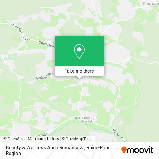 Beauty & Wellness Anna Rumanceva map