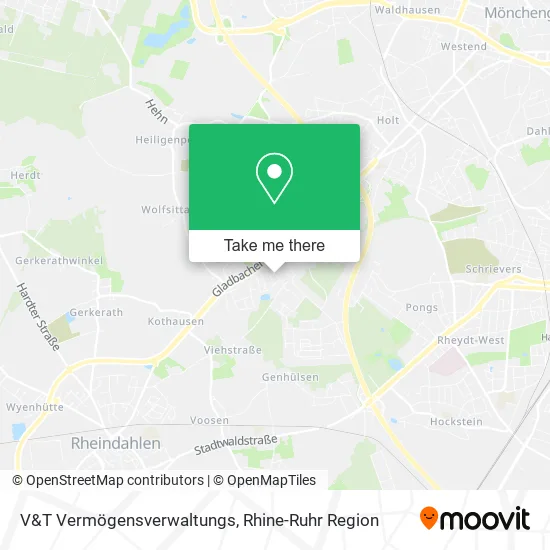 Карта V&T Vermögensverwaltungs