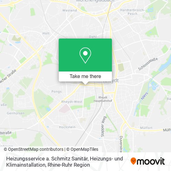 Heizungsservice a. Schmitz Sanitär, Heizungs- und Klimainstallation map