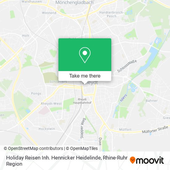 Holiday Reisen Inh. Hennicker Heidelinde map