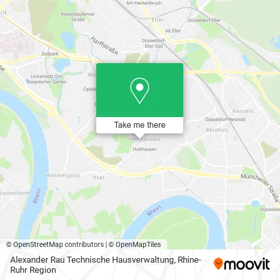 Карта Alexander Rau Technische Hausverwaltung