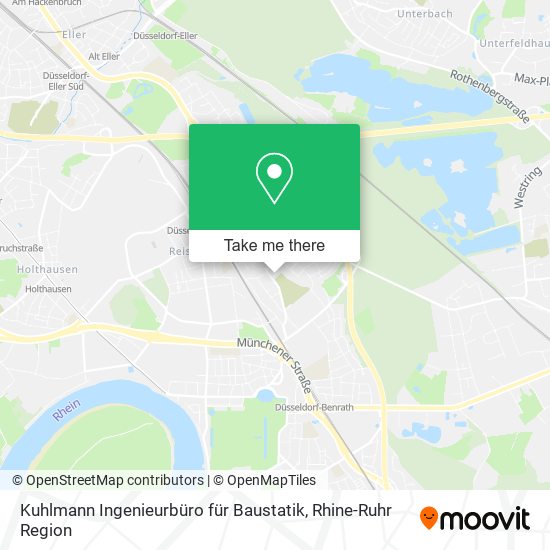 Kuhlmann Ingenieurbüro für Baustatik map