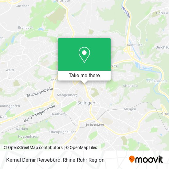 Kemal Demir Reisebüro map