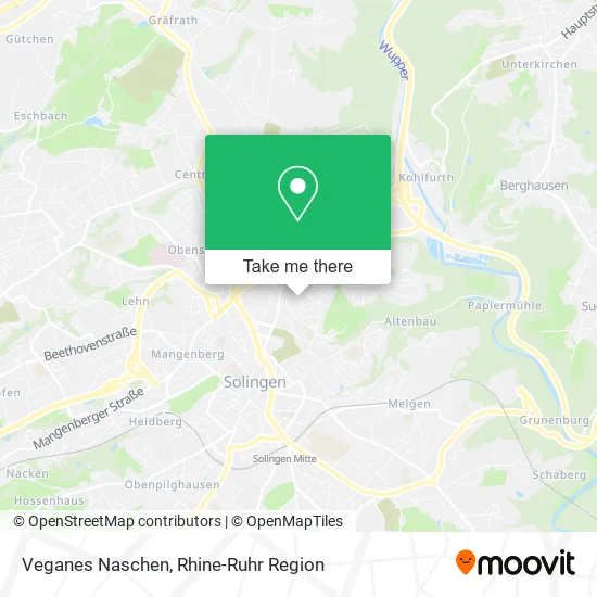 Карта Veganes Naschen