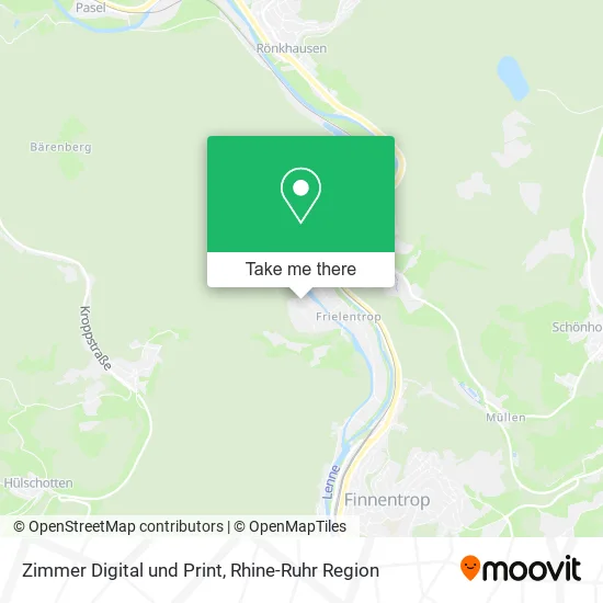 Карта Zimmer Digital und Print