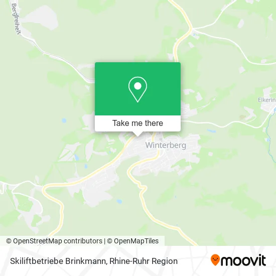 Карта Skiliftbetriebe Brinkmann