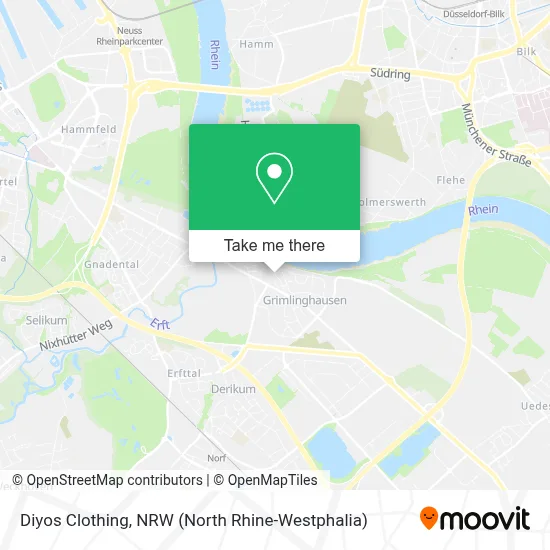 Diyos Clothing map