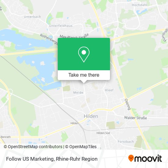 Follow US Marketing map