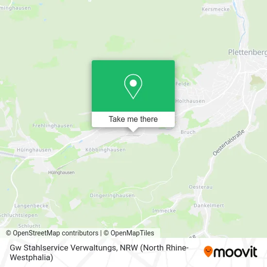 Gw Stahlservice Verwaltungs map