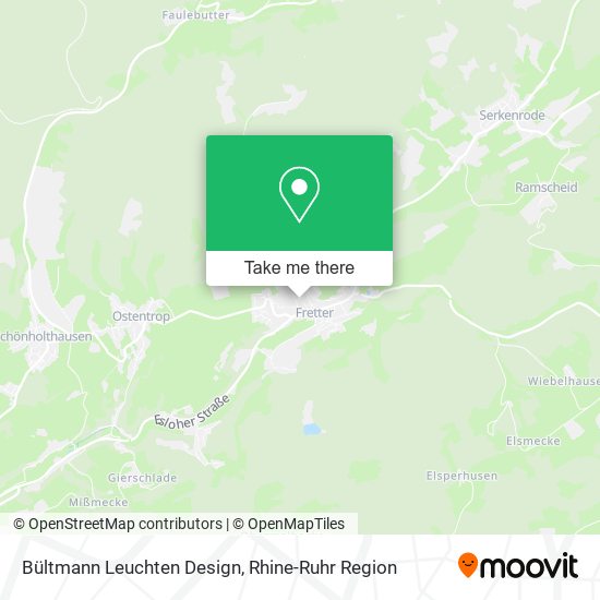 Bültmann Leuchten Design map