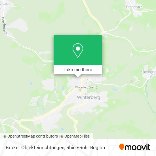 Карта Bröker Objekteinrichtungen