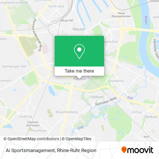 Ai Sportsmanagement map