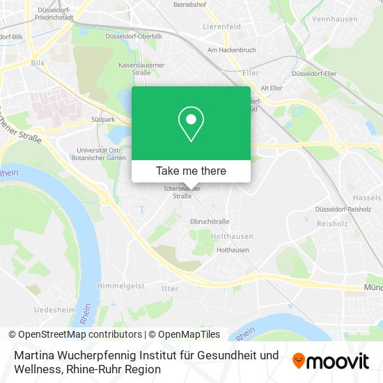 Martina Wucherpfennig Institut für Gesundheit und Wellness map