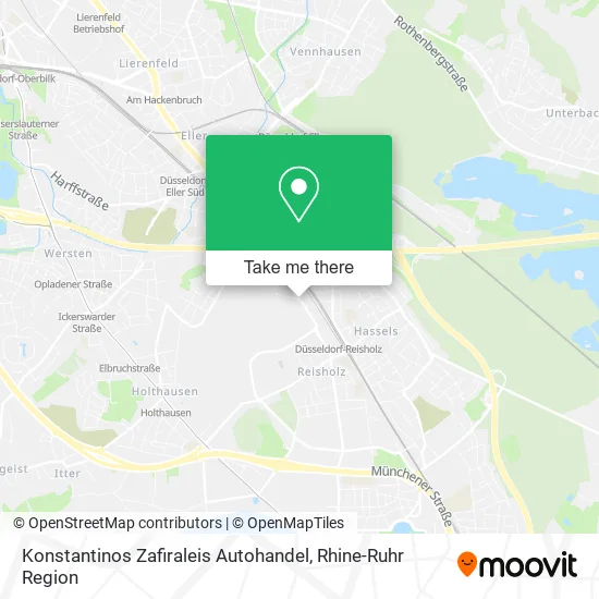 Карта Konstantinos Zafiraleis Autohandel