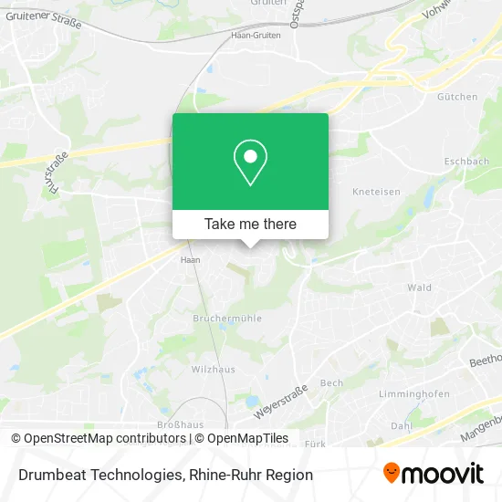 Карта Drumbeat Technologies