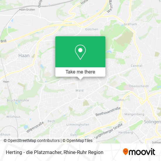Herting - die Platzmacher map
