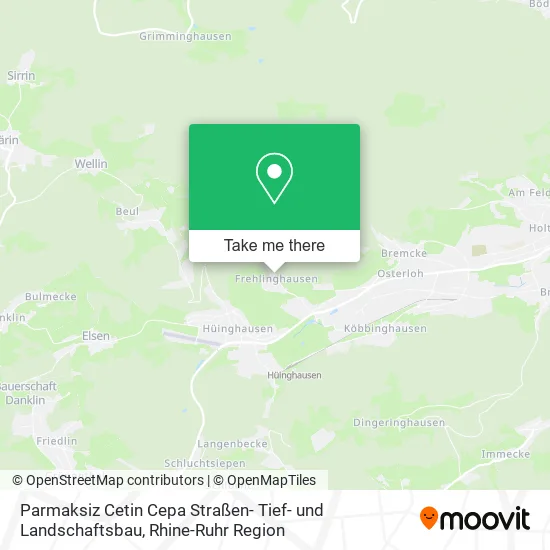 Parmaksiz Cetin Cepa Straßen- Tief- und Landschaftsbau map