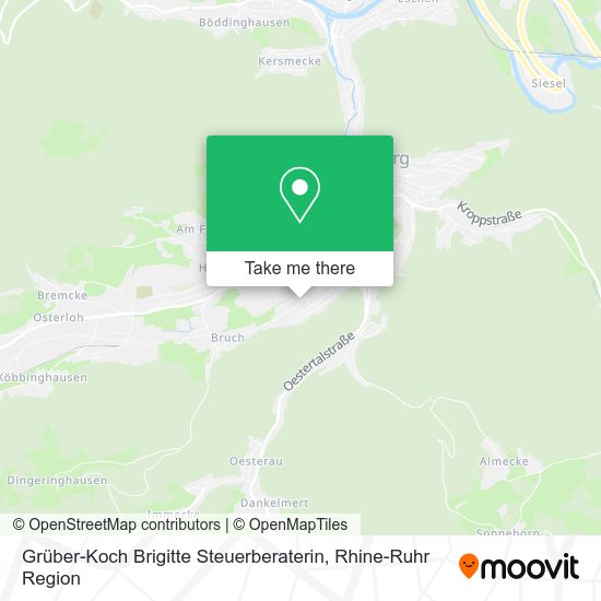 Grüber-Koch Brigitte Steuerberaterin map