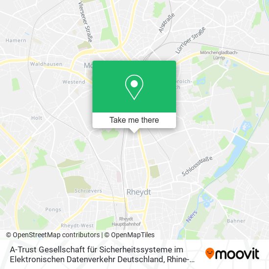 Карта A-Trust Gesellschaft für Sicherheitssysteme im Elektronischen Datenverkehr Deutschland