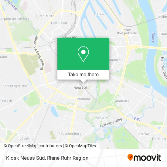 Карта Kiosk Neuss Süd