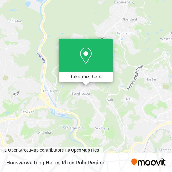 Hausverwaltung Hetze map