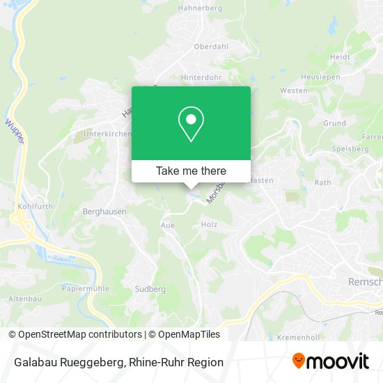 Galabau Rueggeberg map