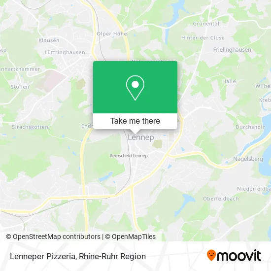 Карта Lenneper Pizzeria