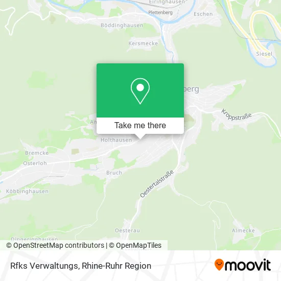 Карта Rfks Verwaltungs