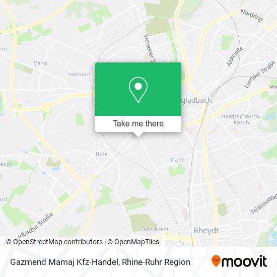 Gazmend Mamaj Kfz-Handel map