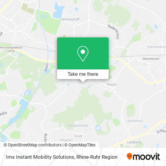 Ims Instant Mobility Solutions map