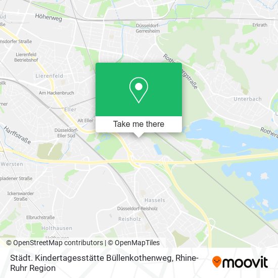 Карта Städt. Kindertagesstätte Büllenkothenweg