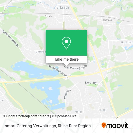 smart Catering Verwaltungs map